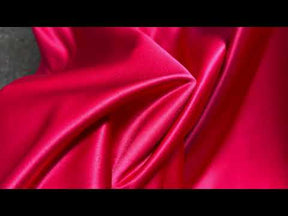 Satin de polyester rose vif - Contessa