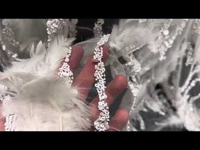 Dentelle Plume Ivoire - Lowena