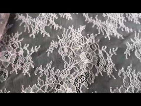 Dentelle Raschel rose - Katherine