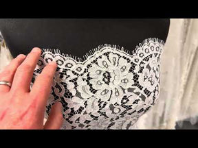 Dentelle de Chantilly blanche - LA4001