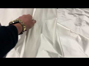 Ivory Organic Cotton Blend Satin - Maturity