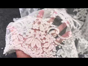 Dentelle ivoire à cordon - Padma