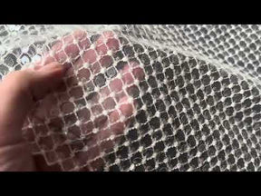 Dentelle à sequins ivoire - EB3032