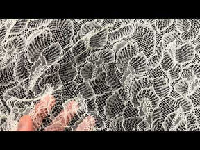 Dentelle française ivoire - LA2014