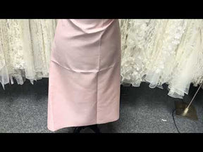 Dupion en satin de polyester rose - Clarté (P967)