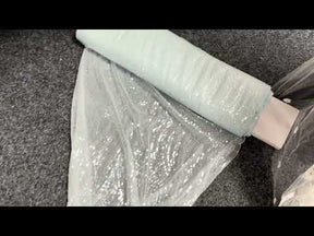 Tulle à sequins brodé bleu ciel – EB3020