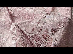 Dentelle rose cordée - Tocca