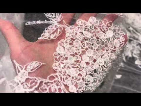 Ivory Beaded Lace - Rikke