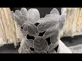 Dentelle Organza Ivoire - Jerza