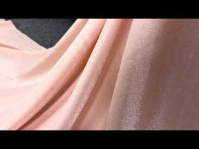 Tissu en viscose mélangée couleur pêche - Ferrari