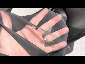 Mousseline de polyester noire - P58