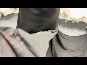 Black Polyester Chiffon - Balance