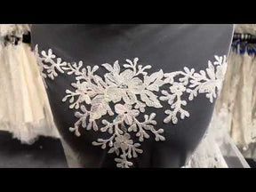 Dentelle Brodée Ivoire - Fontaine