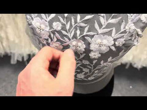 Beaded Embroidery Applique - MH3001