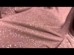 Tissu jersey à paillettes or rose - Daredevil
