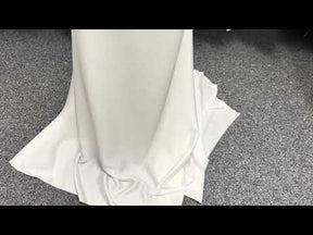 Crêpe polyester ivoire avec envers satiné - Nostalgic
