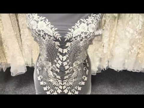 Corsage de mariée ivoire - MT5001