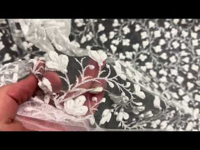 Dentelle bouffante à paillettes ivoire - Kira