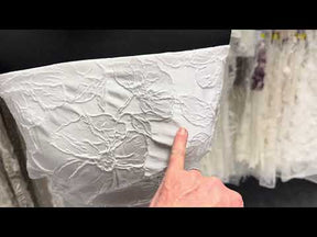 Ivory Cloqué Brocade - Sandown