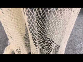Filet à paillettes et perles ivoire - Maeve