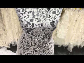 Dentelle Cordonnée Blanche - LA7014