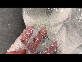 Tulle ivoire avec sequins - Flicker