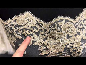 Dentelle Cordon Champagne - Cecilia