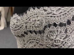 Dentelle Perlée Ivoire - Laura