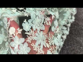 Dentelle brodée Océan Clair - EB3053
