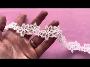 Bordure en Dentelle Ivoire - Sycamore