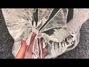 Dentelle Brodée Ivoire - Leif