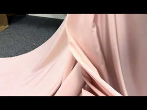 Satin de polyester nude léger - Juxtaposition