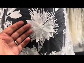 Dentelle 3D Ivoire - Catalina
