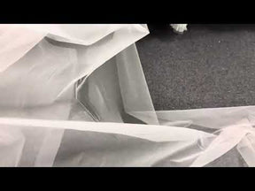 Robe en résille ivoire pâle - Maestro