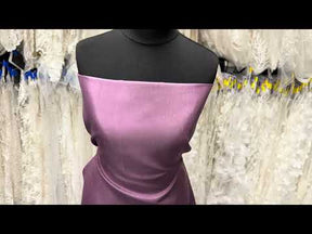 Dupion en satin de polyester améthyste - Clarté (P967)