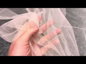 Robe Champagne en tulle souple - Symphony
