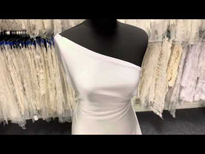 Satin tri-acétate blanc - Truth
