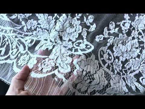 Dentelle Chantilly Bio Ivoire - Nola