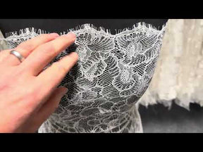 Dentelle française ivoire - LA2014