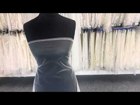 Tulle de mariée blanc en soie pour voiles – Romance