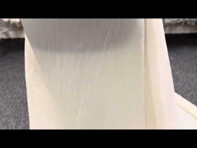 Satin froissé ivoire - Magnitude