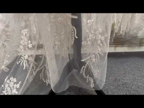 Dentelle Perlée Ivoire - Haldis