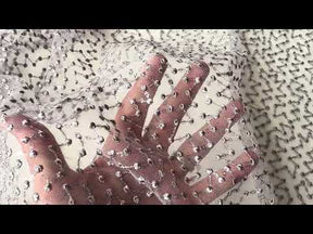 Dentelle brodée de sequins Mulberry - EB3029