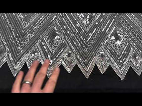 Tulle à sequins ivoire - Angola