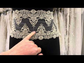 Bordure en dentelle or - Cadenza