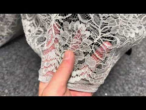 Silver Corded Lace - Mendap