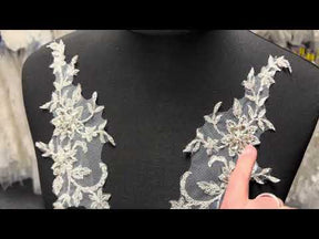Appliques ornées de cristaux et de sequins - Fame