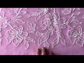 Dentelle de mariée brodée ivoire - Parker