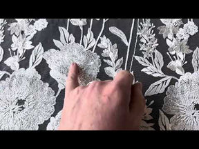 Dentelle brodée ivoire - Genby