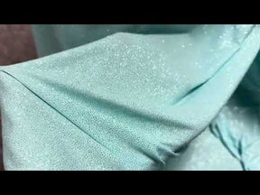 Tissu jersey pailleté bleu ciel - Daredevil